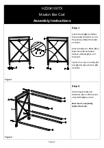 Preview for 3 page of Southern Enterprises Maxton HZ204100TX Assembly Instructions