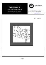 Preview for 1 page of Southern Enterprises WS531300TX Assembly Instructions