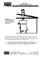 Предварительный просмотр 2 страницы Southern Pride BBR-700-FL Specification Sheet