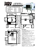 Предварительный просмотр 1 страницы Southern Pride SPK-500-SL Specification Sheet