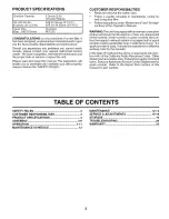 Preview for 3 page of Southern States 96092000301 Operator'S Manual