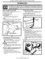 Preview for 8 page of Southern States AGR550A Owner'S Manual