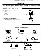 Предварительный просмотр 4 страницы Southern States SOR550A Owner'S Manual