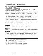 Preview for 4 page of Southland S-HBR-3017-SBEZ Operator'S Manual