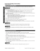 Preview for 3 page of Southland S-HBV-30175 Operator'S Manual