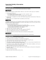 Preview for 3 page of Southland S-HLT-2515-CB Operator'S Manual