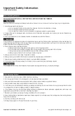 Preview for 3 page of Southland S-HLT-3017-SBEZ Operator'S Manual