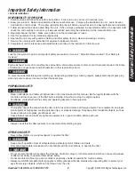 Preview for 3 page of Southland S-RTT-196MD Operator'S Manual