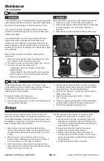 Preview for 10 page of Southland SCV43.1 Operator'S Manual