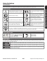 Preview for 3 page of Southland SM2110 Operator'S Manual