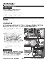 Preview for 31 page of Southland SWB163150 Operator'S Manual