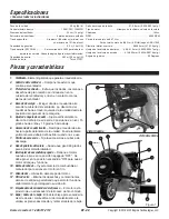 Preview for 48 page of Southland SWB163150 Operator'S Manual