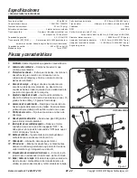 Preview for 42 page of Southland SWB163150E Operator'S Manual