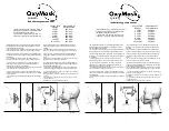 Preview for 2 page of Southmedic OxyMask OP-2325-8 Quick Start Manual