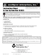 Предварительный просмотр 23 страницы southpaw enterprises In-FUN-ity Climbing System Instruction Sheet