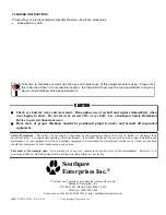 Предварительный просмотр 2 страницы southpaw enterprises Static Eye Bolt Wrap 7011 Instruction Sheet