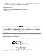 Предварительный просмотр 4 страницы southpaw enterprises Static Eye Bolt Wrap 7011 Instruction Sheet