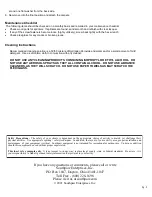 Предварительный просмотр 2 страницы SOUTHPAW 150260 Instruction Sheet