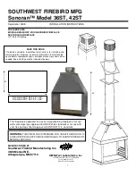 Southwest Firebird Sonoran 36ST Installation Instructions Manual предпросмотр