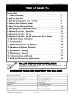 Preview for 5 page of Southwest Windpower Whisper 100 Owner'S Manual