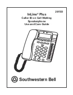 Southwestern Bell 2-9193 Use And Care Manual предпросмотр