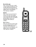 Preview for 26 page of Southwestern Bell 26963 User Manual