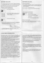 Предварительный просмотр 10 страницы Southwestern Bell FM2552 Owner'S Manual