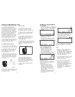 Предварительный просмотр 6 страницы Southwestern Bell FM2572 Owner'S Manual