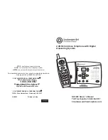 Предварительный просмотр 1 страницы Southwestern Bell GH3025 Owner'S Manual