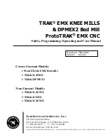 Southwestern Industries ProtoTRAK EMX Safety, Programming, Operating And Care Manual предпросмотр