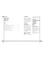 Предварительный просмотр 6 страницы Southwing SF-605 User Manual