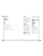 Предварительный просмотр 22 страницы Southwing SF-605 User Manual