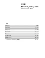 Preview for 1 page of Southwing SH-305 User Manual