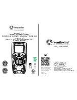 Southwire 15190TMaintenancePRO Operating Instructions Manual preview