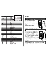 Preview for 5 page of Southwire 15190TMaintenancePRO Operating Instructions Manual