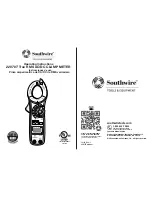 Southwire 22070T Operating Instructions Manual preview