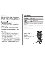 Preview for 2 page of Southwire 40040S Operating Instructions Manual