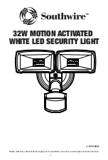 Предварительный просмотр 1 страницы Southwire L17SL252MW Instruction Manual