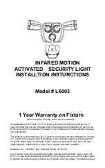 Предварительный просмотр 1 страницы Southwire L6003 Installation Instructions Manual