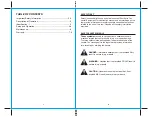 Предварительный просмотр 2 страницы Southwire LVFS01 Operating And Maintenance Instructions Manual