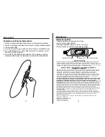 Preview for 7 page of Southwire M500CX4 Operating Instructions Manual