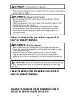 Preview for 3 page of Southwire MAX PUNCH XD Operating And Maintenance Instructions Manual