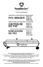 Southwire PVCB-02 Operating And Maintenance Instructions Manual предпросмотр