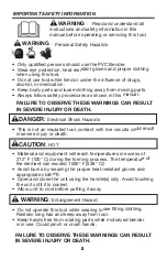 Preview for 4 page of Southwire PVCB-02 Operating And Maintenance Instructions Manual