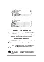 Preview for 2 page of Southwire SUMNER 784760 Operator'S Manual