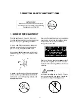 Preview for 3 page of Southwire SUMNER 784760 Operator'S Manual