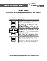 Preview for 2 page of Southwire Surge Guard 34850 Troubleshooting Manual