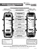 Preview for 4 page of Southwire Surge Guard 35530 Installation & Operating Instructions Manual