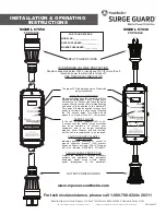 Southwire Surge Guard 67030 Installation & Operating Instructions предпросмотр