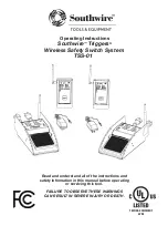 Preview for 1 page of Southwire Triggers TSS-01 Operating Instructions Manual